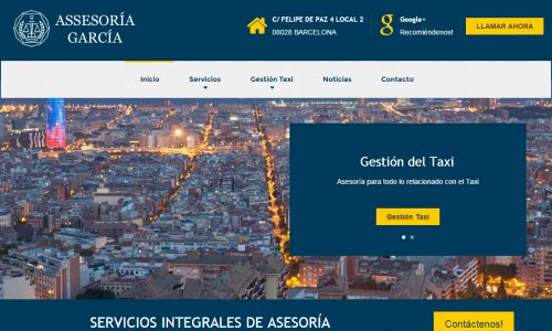 Disseny web a Barcelona - Assessoria García